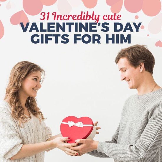 31 Incredibly Cute Valentine’s Day Gifts for Him