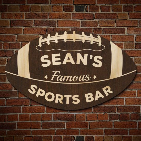Personalized Sports Bar Sign