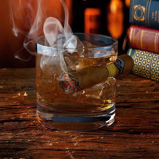 Cigar Whiskey Glass
