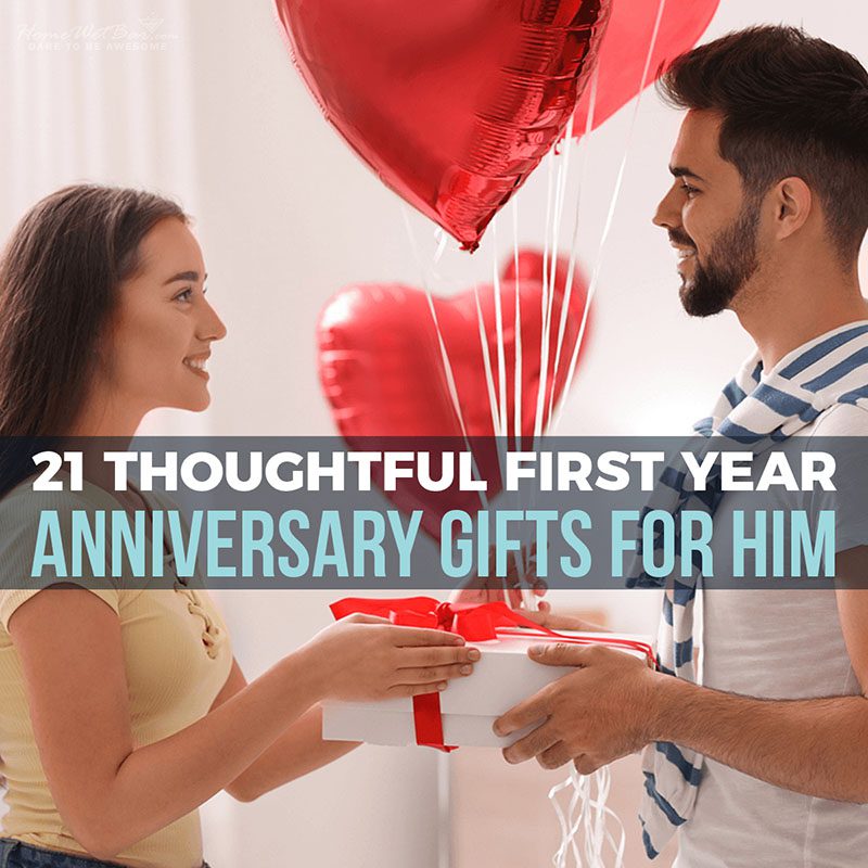 21 Thoughtful First Year Anniversary Gifts for Him