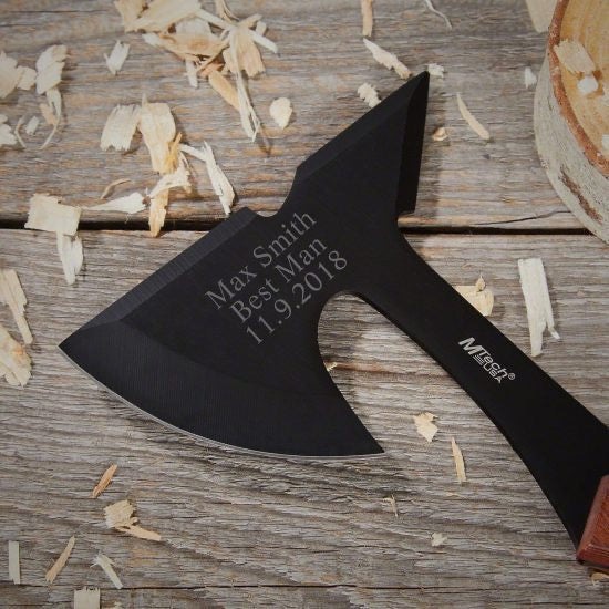 Engraved Hatchet Stocking Stuffers for Men