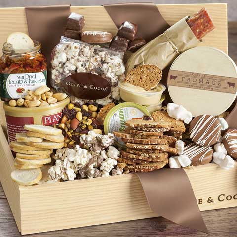 Sweet and Savory Snack Gift Basket