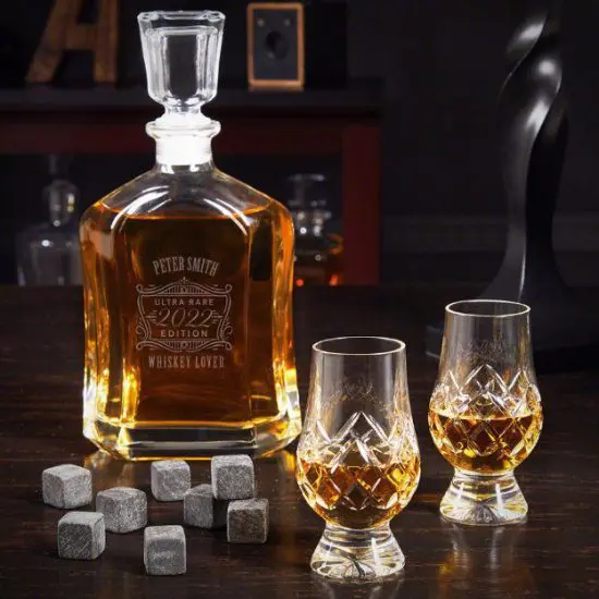Custom Whiskey Glass Tasting Set