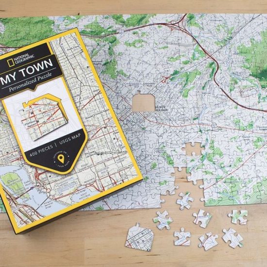 Town Map Jigsaw Puzzle