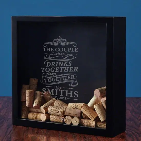 Personalized Shadow Box for Couples