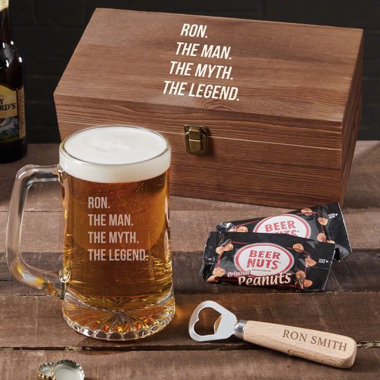 Beer Mug Set of Christmas Gift Ideas for Boyfriend