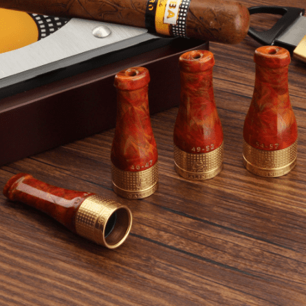 Wooden Cigar Holder Set