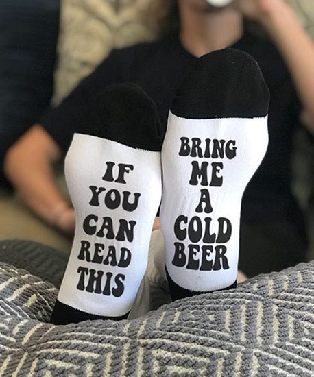 Funny Socks Stocking Stuffer Gift Ideas for Him
