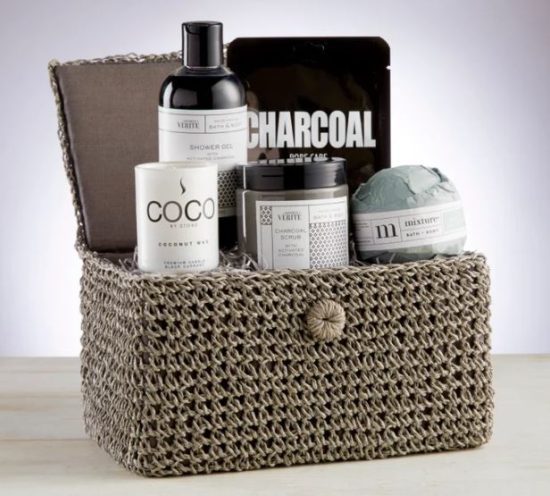 Charcoal Spa Basket of Best Thank You Gifts