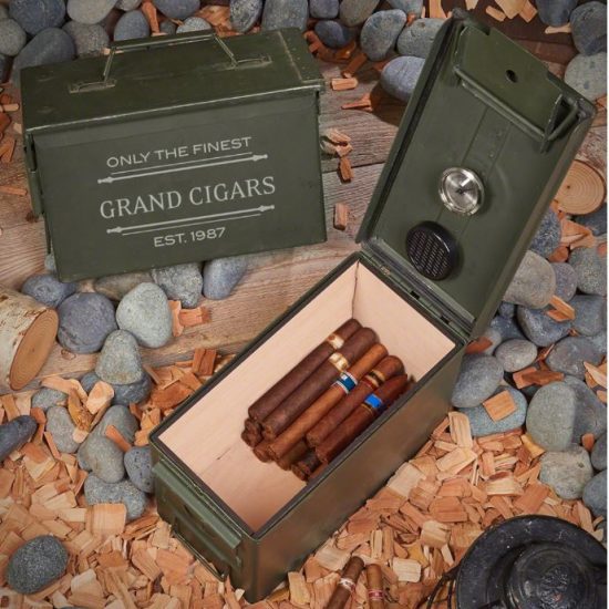 Custom Ammo Can Cigar Humidor