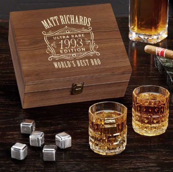 Custom Whiskey Box Set