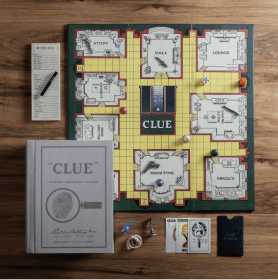 Vintage Clue Board Game Hanukkah Gift Idea