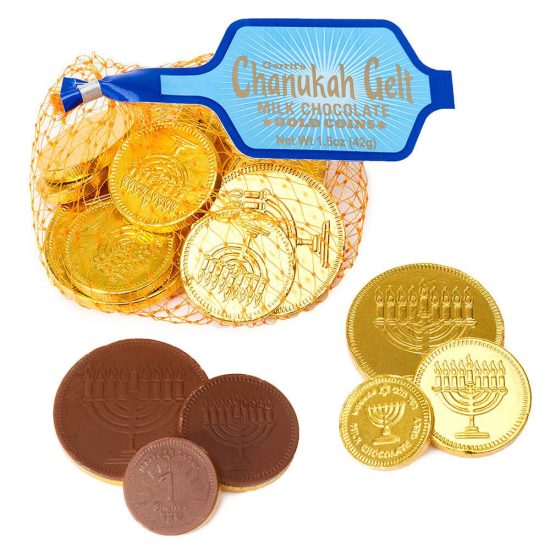 Gelt Coins are Hanukkah Gift Ideas