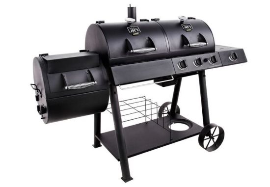Grill and Smoker Combo