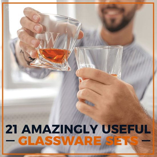 21 Amazingly Useful Glassware Sets