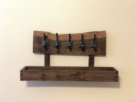 Wooden Key Rack