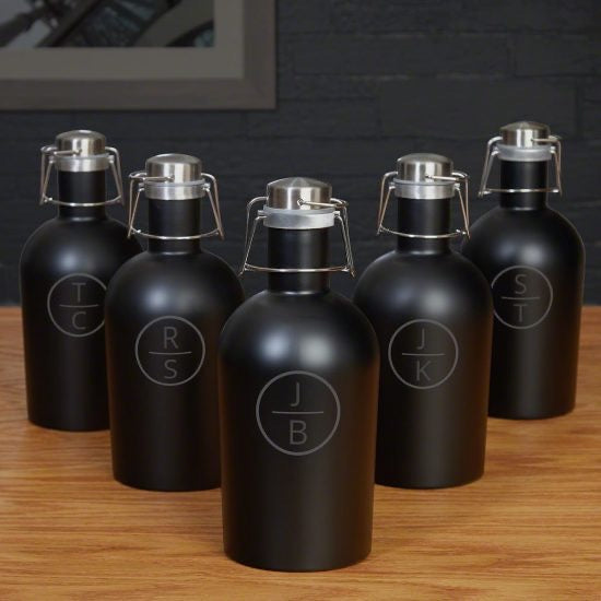 Corporate Gifts are Engraved Blackout Growlers