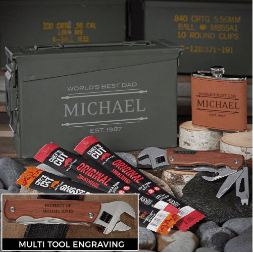 Custom Ammo Can Best Birthday Gifts for Dad