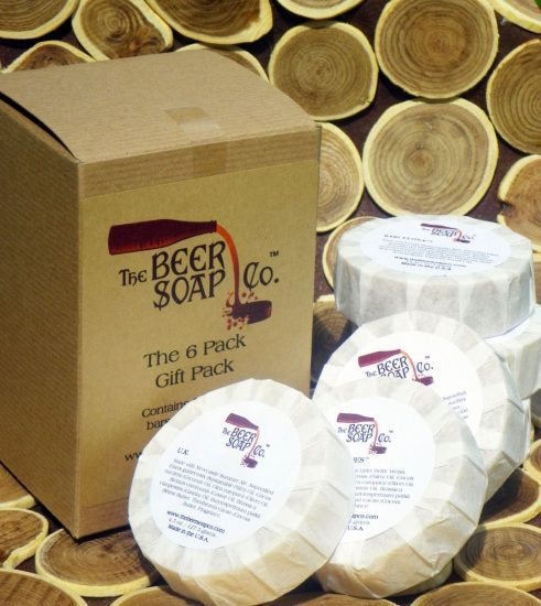 Six Pack of Soap Beer Gift Set