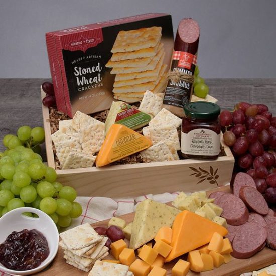 Gourmet Meat and Cheese Sampler