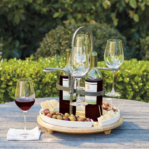 Wine and Snack Caddy