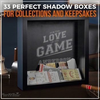 33 Perfect Shadow Boxes for Collections and Keepsakes