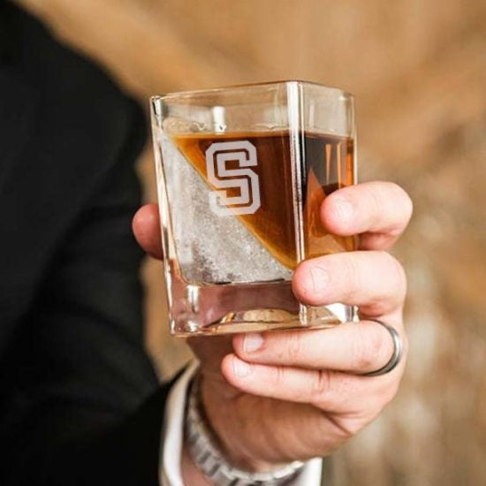 Whiskey Wedge Glass Gifts for Men Under $30