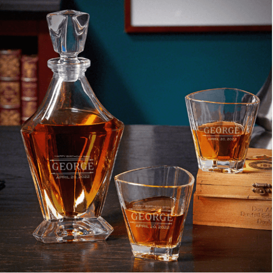 Custom Decanter Set