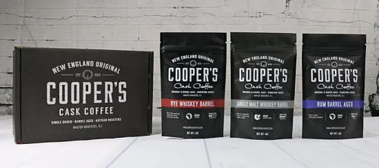 Coopers Coffee Whiskey Infused Coffee Box Set