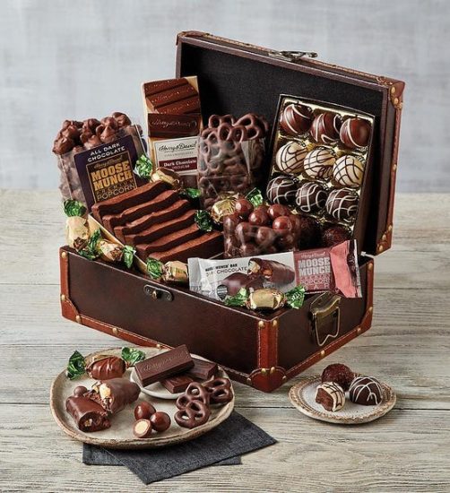 Promotion Gift Ideas are Chocolate Gift Basket