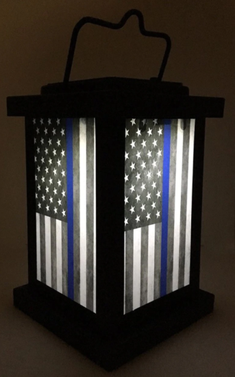 Thin Blue Line Latern