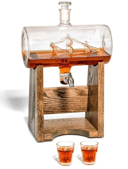 Spigot Decanter is What to Get a Guy for Christmas