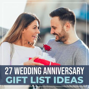 27 Wedding Anniversary Gift List Ideas