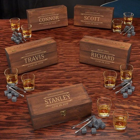 Whiskey Stone Set of Gifts for People Who Work From Home