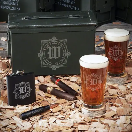 Engraved Ammo Can Gift Set for Son in Law