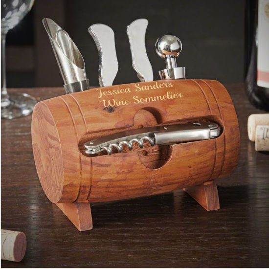 Customized Wine Tool Set of Wine Lover Gifts