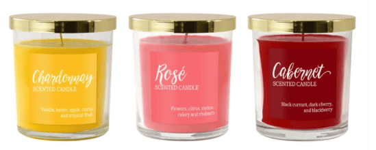 Wine Scented Candles