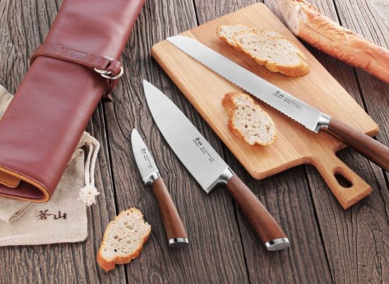 Leather Roll Knife Set of Couples Gifts