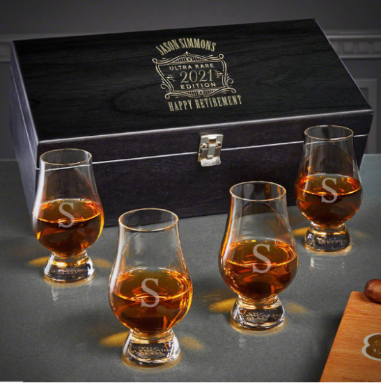 Personalized Glencairn Glasses Box Set