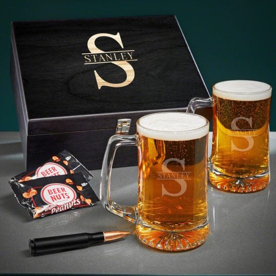 Dad Gift Ideas Beer Mug Box Set