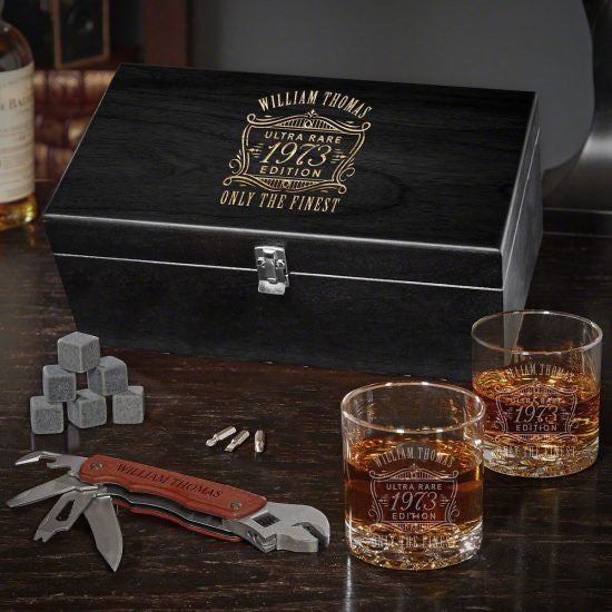 Custom Whiskey Gifts for Dad with Multi Tool