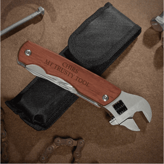 Engraved Wrench Multi Tool