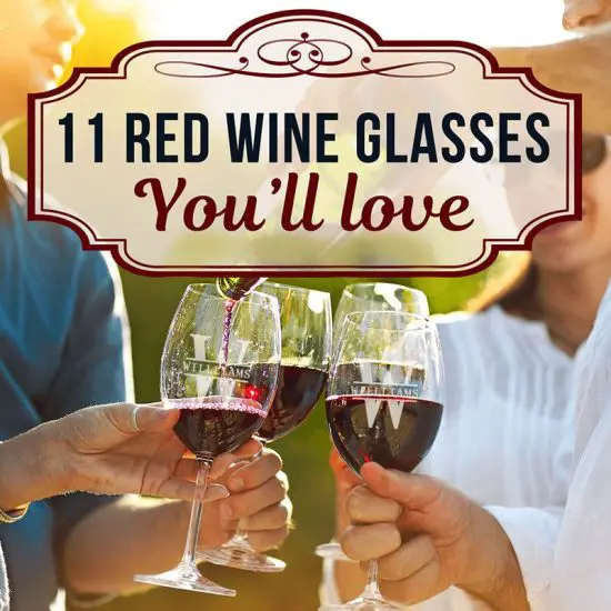 11 Red Wine Glasses You'll Love