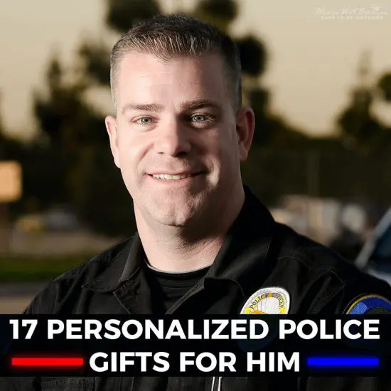17 Personalized Police Gifts for Him
