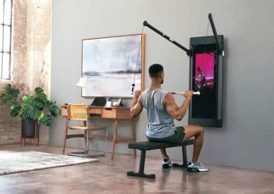 High Tech Home Gym Set