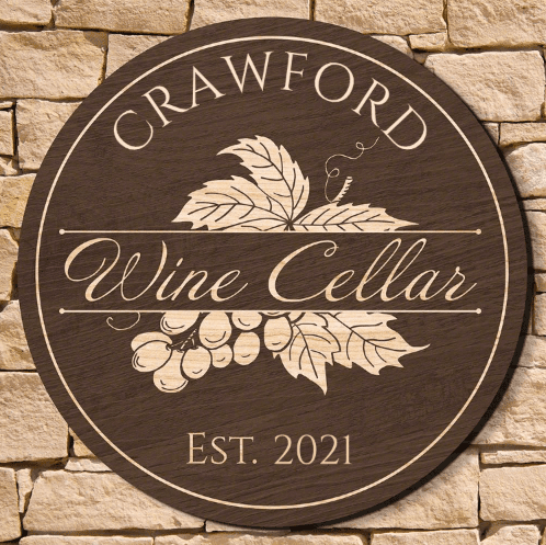 Personalized Wood Wine Cellar Sign
