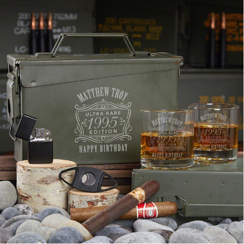 Engraved Whiskey Birthday Gifts for Guys