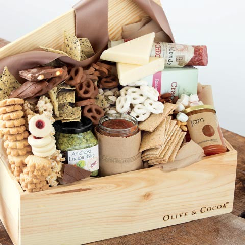 Olive and Cocoa Food Gift Basket