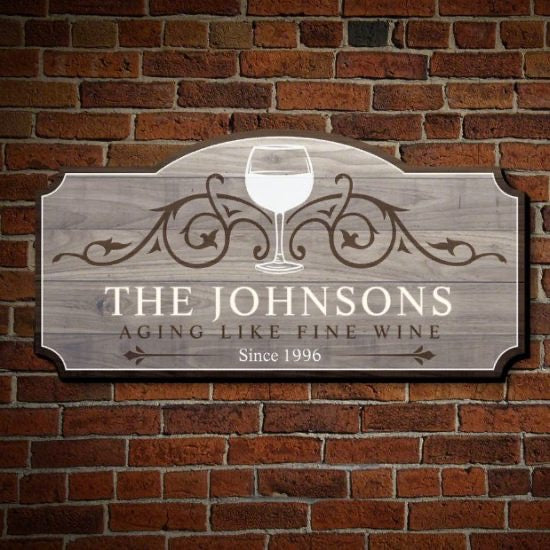 Personalized Sign 25th Wedding Anniversary Ideas