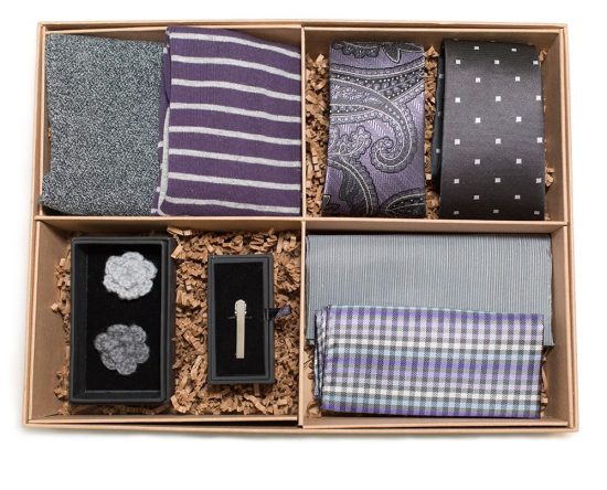 Suit Accessory Gift Box Ideas